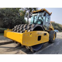 Matériel de construction routière robuste, rouleau compresseur de type pied de mouton XS203J pour le traitement des fondations