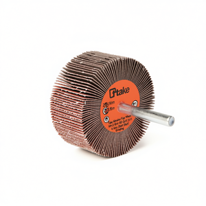 Ttake Abrasive Flap <b>Wheel</b> 25x3 Mm 60 Grit 6 Mm Shaft For <b>Grinding</b> - Product Image 2