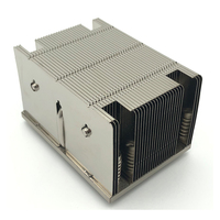 Refroidisseur de processeur de serveur COOLSERVER AMD 2U R62, radiateur de refroidissement, 3 caloducs, contrôle de la température, multiplateforme AM4, ordinateur de bureau