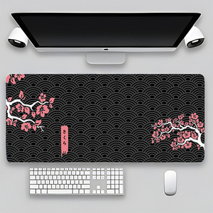Style japonais grand <span class=keywords><strong>tapis</strong></span> <span class=keywords><strong>de</strong></span> <span class=keywords><strong>souris</strong></span> fleur <span class=keywords><strong>de</strong></span> cerisier <span class=keywords><strong>rose</strong></span> ordinateur bureau protecteur accessoires <span class=keywords><strong>tapis</strong></span> <span class=keywords><strong>de</strong></span> <span class=keywords><strong>souris</strong></span> bureau xxxxl <span class=keywords><strong>tapis</strong></span> <span class=keywords><strong>de</strong></span> <span class=keywords><strong>souris</strong></span> - Product Image 2