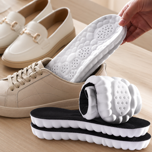 Solette Comfort OEM 4D Cloud PU ad Alta Elasticità, Ammortizzazione, Assorbimento degli Urti, Traspiranti, Supporto dell'Arco Plantare per Scarpe Sportive - Product Image 3