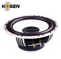 Speaker Mobil aluminium 6.5 "die-casting kerucut hewan peliharaan bahan baru Jepang untuk set komponen mobil