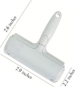 Custom Logo Eco-Friendly Self Cleaning Reusable Dog Cat Pet Hair Remover Brush <b>Lint</b> <b>Roller</b> ABS+Nylon Fiber Pet Fur Cleaner - Product Image 2