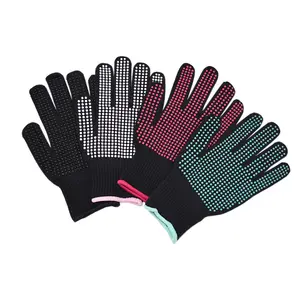 Hoge Kwaliteit 250 Graden Hittebestendige Handschoenen Voor Haar Styling Met Siliconen Gel Antislip Handschoenen Voor Wanten Krultang