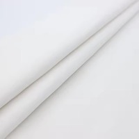 Tissu en mousseline tissée 100 % polyester personnalisé, 148 cm, 107,39 GSM, respirant, séchage rapide, infroissable, teint, pour uniformes