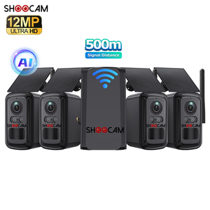 500M <span class=keywords><strong>Wifi</strong></span> répéteur Signal maison Hub Combo Kit IP66 extérieur batterie solaire sans fil HD infrarouge Vision nocturne sécurité CCTV caméra - Product Image 1