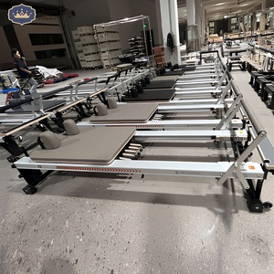 Cama de <span class=keywords><strong>Pilates</strong></span> Biomecánica Queenlife Elite Performance <span class=keywords><strong>Pilates</strong></span> Reformer V2 Max con Barra de Precisión para Entrenamiento <span class=keywords><strong>Stott</strong></span> <span class=keywords><strong>Pilates</strong></span> - Product Image 1