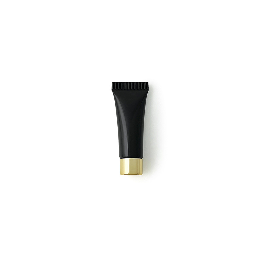 Tubo negro + tapón de rosca oro