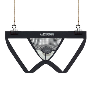 Chất lượng cao bán backless mông kaixuan người đàn ông Đồng Tính bán buôn nhà máy lưới jock dây đeo đồ lót cho nam giới Net Jockstraps - Product Image 2