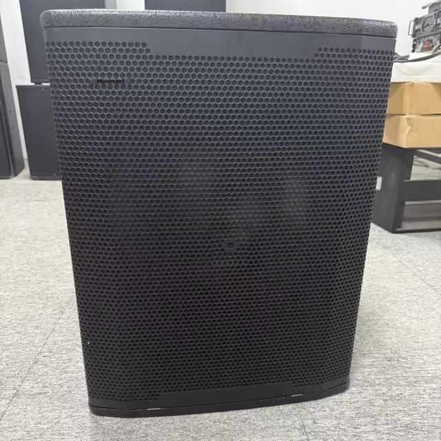 KP6015S 15" Outdoor Wooden Passive Subwoofer Box MDF Plywood Gloss Surface Finish Equipped Labels Hardware Fittings Made China