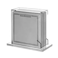 Boîte à Tzedakah personnalisée moderne de luxe en acrylique transparent écologique, boîte à dons Judaica en Lucite Pushka