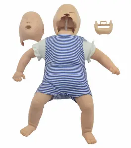 Bebek trakeal tıkanıklık eğitim modeli, bebek heimlich manevra CPR eğitim uygulama modeli