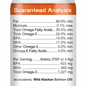 Private Label <b>Salmon</b> <b>Oil</b> for Dogs Omega 3 Fish <b>Oil</b> for Dogs & Cats <b>Wild</b> Alaskan <b>Salmon</b> <b>Oil</b> Dogs Skin & Coat Dog Fish <b>Oil</b> Liquid - Product Image 2