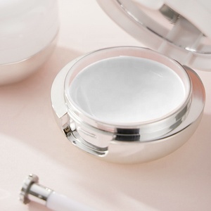 ISMAN Luxury 13g White Lip Mask Box With Mirror Silicone Brush Empty Concealer Compact Plastic Lip Balm Cosmetic Packaging - Product Image 6