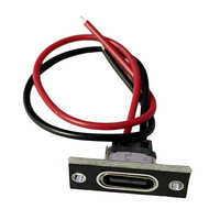 Plaque de base USB-C pour petit appareil électrique, modification DIY, soudure de câbles, prise femelle USB