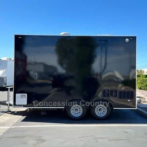 Camión de carro de comida estándar de moda australiana con remolque de comida móvil de cocina completa - Product Image 2