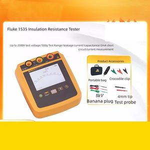 เครื่องทดสอบความต้านทานฉนวน 1535/1537 เมกะโอห์มมิเตอร์ 2000v พร้อมเครื่องวัดการสั่นสะเทือน รองรับการปรับแต่งแบบ OEM - Product Image 3