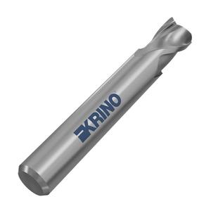 KRINO - 241500600 Fresas de extremo de carburo de dos flautas serie corta-EAN 8014249407775 BROCAS DE METAL - Product Image 3