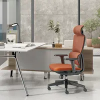 कपड़े अवकाश जाल कुर्सी आरामदायक फर्नीचर कुंडा घर कार्यालय की कुर्सी जाल के साथ वापस cadeira ergonomic presidente