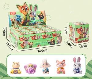 مجسم أصلي وحقيقي من مينيسو زوتوبيا، لعبة جودي ونيك من حديقة الخريف، نموذج صندوق مفاجآت زوتروبوليس، هدية وقطعة زينة، صندوق غامض - Product Image 5