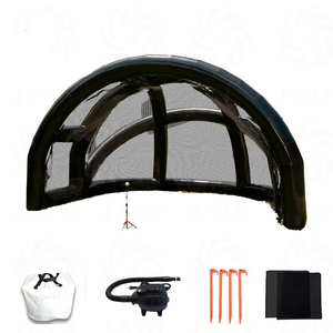 เต็นท์ตาข่ายกันลมแบบเป่าลม PVC รูปเต่า สำหรับฝึกซ้อมตีเบสบอลและซอฟต์บอล - Product Image 5