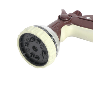 Garden Water Guns High Pressure Adjustable 10 Pattern Hose <b>Spray</b> Gun with Rear Hose ABS+PP+TPR Material - Product Image 5