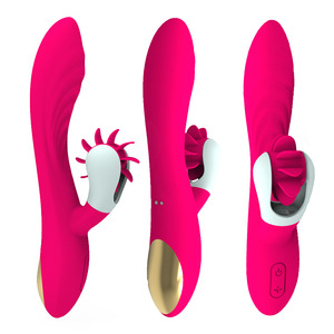 Vibrador de silicona sexy para mujer, recargable, con vibración fuerte, juguete sexual para adultos. - Product Image 1