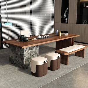 Nouvelle <span class=keywords><strong>table</strong></span> à thé multifonctionnelle en <span class=keywords><strong>bois</strong></span> massif de style chinois, couleur noyer, grand <span class=keywords><strong>plateau</strong></span>, pour la maison et le bureau, <span class=keywords><strong>plateau</strong></span> pour préparer le thé - Product Image 6