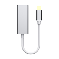 Adaptateur Ethernet USB-C vers RJ45 Gigabit Lan pour MacBook Pro Samsung Galaxy S9/S8/Note 9 Carte réseau de type C USB Ethernet