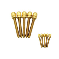 Vis de soudage par points OEM M10 plaquées cuivre, goujons de soudage par projection en acier au carbone pour soudage CD et tôles métalliques