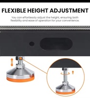 Piste tactile sensible au sol écran de scène jeu pour enfants piste de danse vidéo interactive led magnétique modulaire