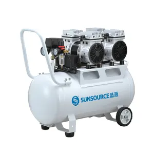 Wholesale Piston Air Compressor Machines Paint Purpose 50 L 1.5 Hp 2Hp Silent Portable Piston Oil Less Air Compressor