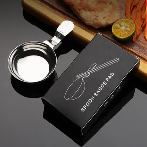 Bol à sauce en acier inoxydable 304 avec poignée, mini bol à condiments doré, ramequin pour barbecue, restaurant, service de sauce tomate - Product Image 4
