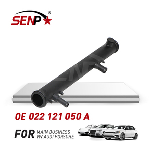 SENP Auto Parts système de refroidissement de haute qualité nouveau tuyau de liquide de refroidissement et Tube de Thermostat pour Audi Q7/Touareg 3.2 <span class=keywords><strong>2003</strong></span>-2007 OEM 022121050A - Product Image 4