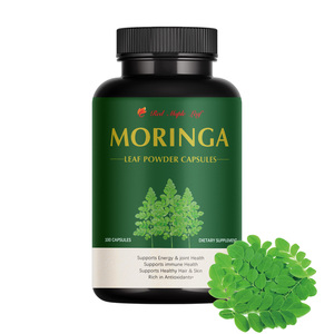 Cápsulas de Fibra de Hoja de Moringa |   Rico en Fibra Natural, Vitaminas y Minerales |   Soporte Digestivo y Nutricional |   500 mg - Product Image 2