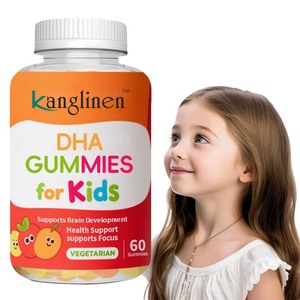 Marque privée OEM/ODM Gommes multi-vitamines DHA sans sucre à l'huile de chia Gommes aux fruits et à la vitamine C pour enfants Gommes DHA - Product Image 1
