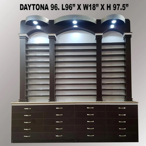 Sơn móng tay móng tay giá cổ Beauty Salon đồ nội thất bằng gỗ bomacy hiện đại sang trọng gỗ thời trang màu trắng và vàng Salon đồ nội thất - Product Image 2