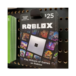 Tarjeta de Regalo Plástica de 800 Robux con Impresión Personalizada de Roblox para Todas las Regiones Globales - Product Image 4