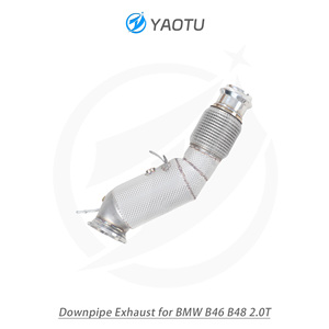 Tubo de Escape de Acero Inoxidable YT con Convertidor Catalítico y Aislamiento Térmico para <span class=keywords><strong>BMW</strong></span> 320i <span class=keywords><strong>330i</strong></span> 430i 530i B48 <span class=keywords><strong>2.0</strong></span> - Product Image 3