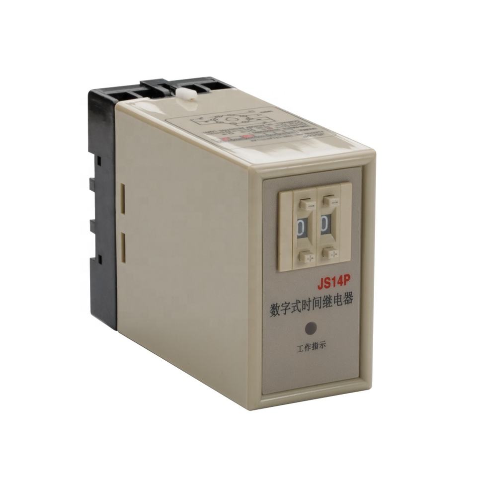For Meishuo JS14P Digital Time Relay AC 50Hz 24V/36V High Power Miniature Sealed Electronic Relay