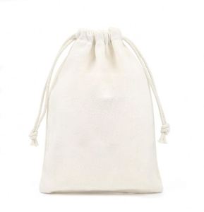 Custom Design Lovely Full Heat Transfer Printing Cotton Linen Drawstring Bag Cotton Jewelry Packing Drawstring <b>Pouch</b> - Product Image 3