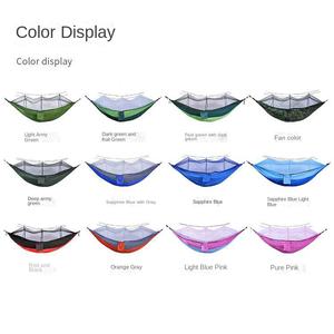 <span class=keywords><strong>Hamac</strong></span> de camping en plein air de haute qualité <span class=keywords><strong>moustiquaire</strong></span> en nylon imperméable pour adultes Construction de corde durable - Product Image 5