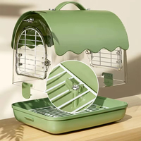 Nouvelle Cage à Oiseaux Murale en Métal Fer Solide Joysing, Respirante, Portable et Transparente