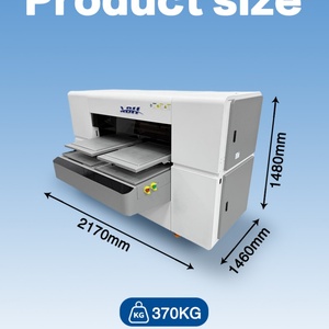 Imprimante DTG automatique rapide à 4 têtes 40x50cm A3 pour sweat-shirts, machine d'impression haute vitesse, production efficace - Product Image 2