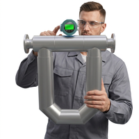 Medidor de Flujo Coriolis Yunyi con Conexión Tri-Clamp DN15 a DN80 para Líquidos de Alimentos, Bebidas y Farmacéuticos con Precisión del 0.2 Por Ciento