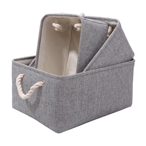 Almacenamiento de tela resistente plegable decorativo, cesta de almacenamiento de ropa sucia portátil para el hogar, estante de juguete para perros y bebés, organización de lavandería