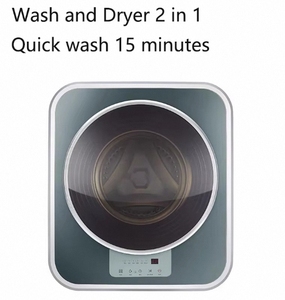 Minilavadora y secadora de carga frontal inteligente de 3kg montada en la pared, lavadora, barcos, remolques, caravana y caravana marina - Product Image 4