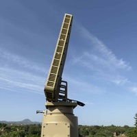 Radar de surveillance à basse altitude Zhenning X-band, couverture complète à 360°, toutes conditions météorologiques, protection IP66/IP67, 300 cibles, détection à 15 km