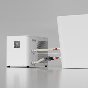 Modern Acrylic Fitness and Recovery Ice Bath Massage Bathtub + 1HP 1.5HP Cold <b>Water</b> Plunge Chiller Machine with <b>Filter</b> Ozone - Product Image 4