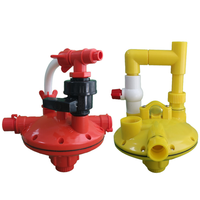 Système d'abreuvement automatique pour élevage avicole, régulateur de pression d'eau en plastique pour poulailler, pour ligne d'abreuvement avicole